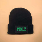 Beanie mit Klettfläche + Pfalz Patch – Warmes Winter-Bundle mit Pfalzgefühl - Pfälzer Löwen