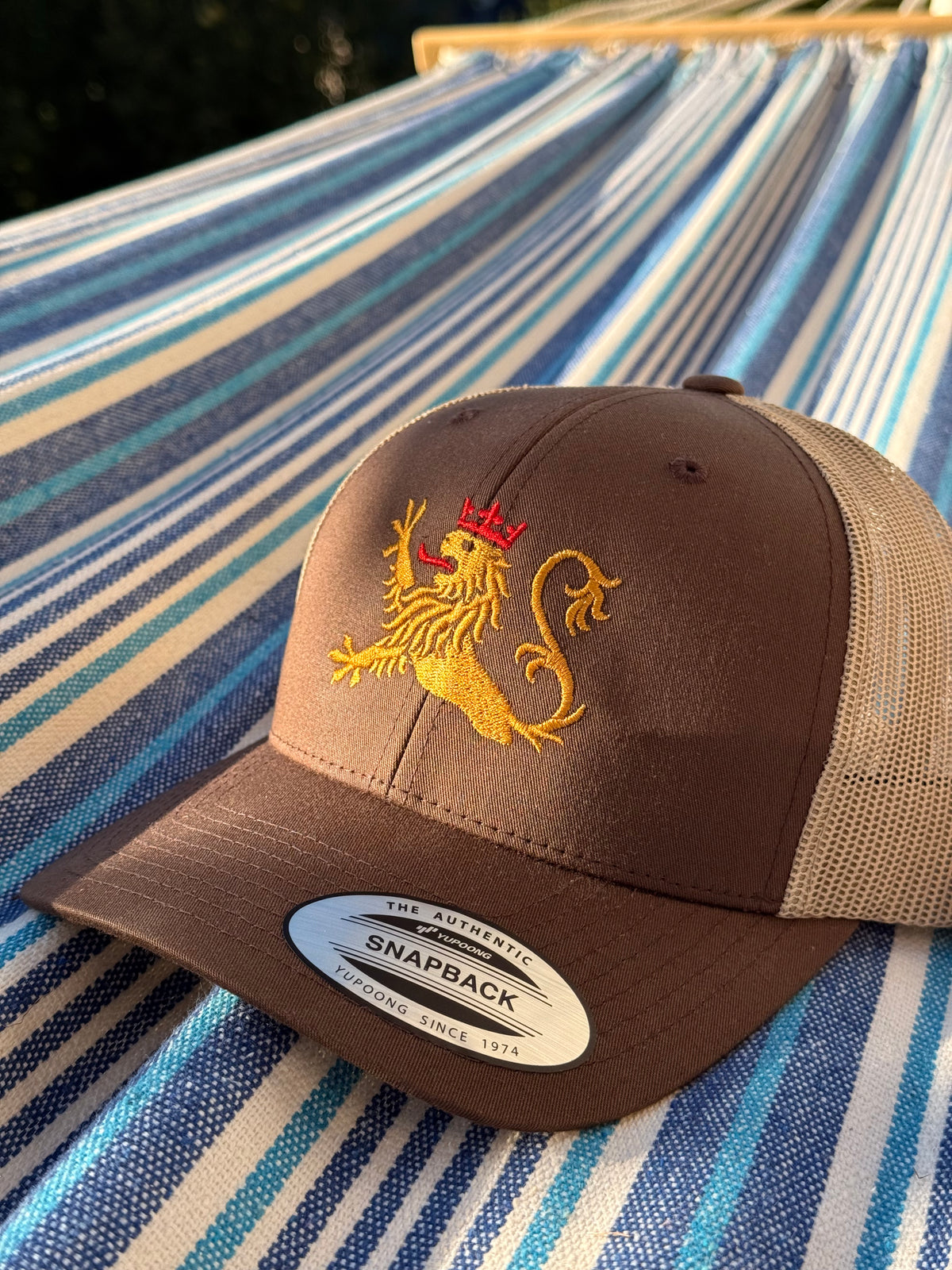 Pfälzer Löwe Cap mit gesticktem Löwenmotiv