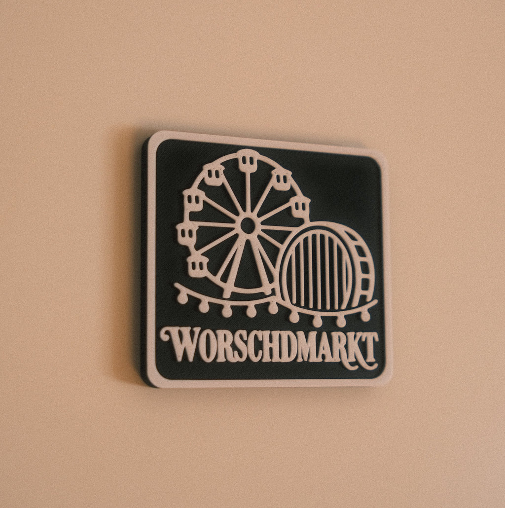 Worschdmarkt Kühlschrankmagnet