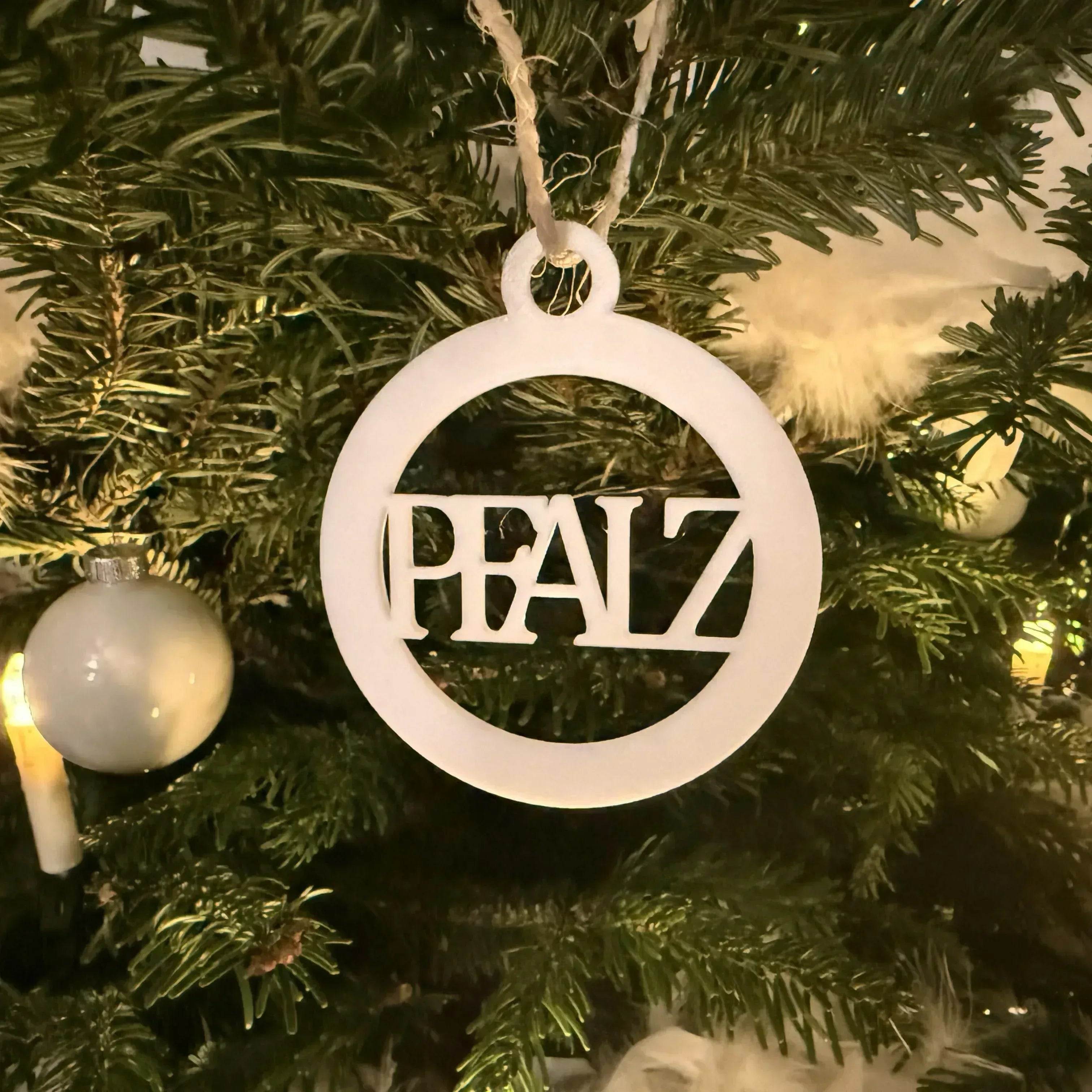 Christbaum Anhänger Pfalz - Pfälzer Löwen