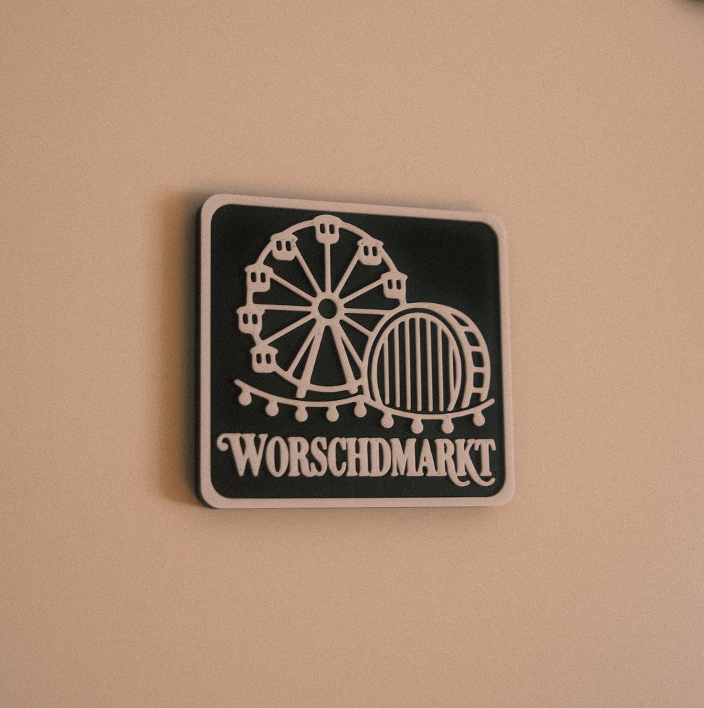 Worschdmarkt Kühlschrankmagnet