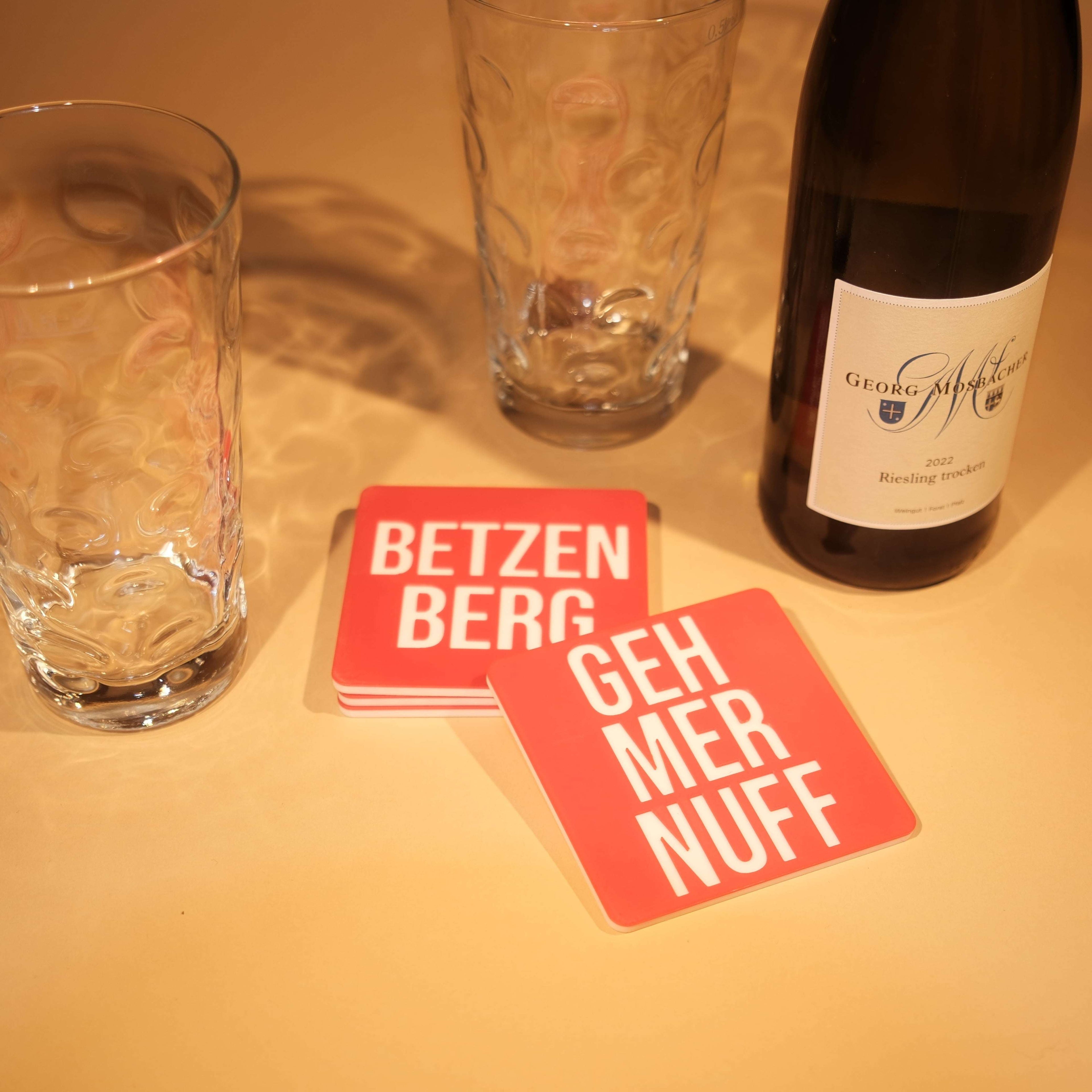 Untersetzer Bundle „Kaiserslautern“ - 4er Set für echte Lautrer Fußball Fans