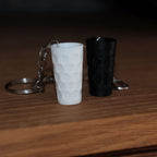 Dubbeglas Schlüsselanhänger