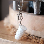 Dubbeglas Schlüsselanhänger