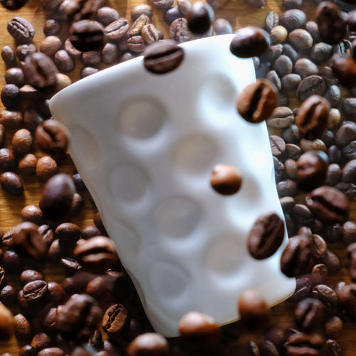 Dubbe Kaffeebecher 0,25L - Keramik Dubbetasse ohne Henkel
