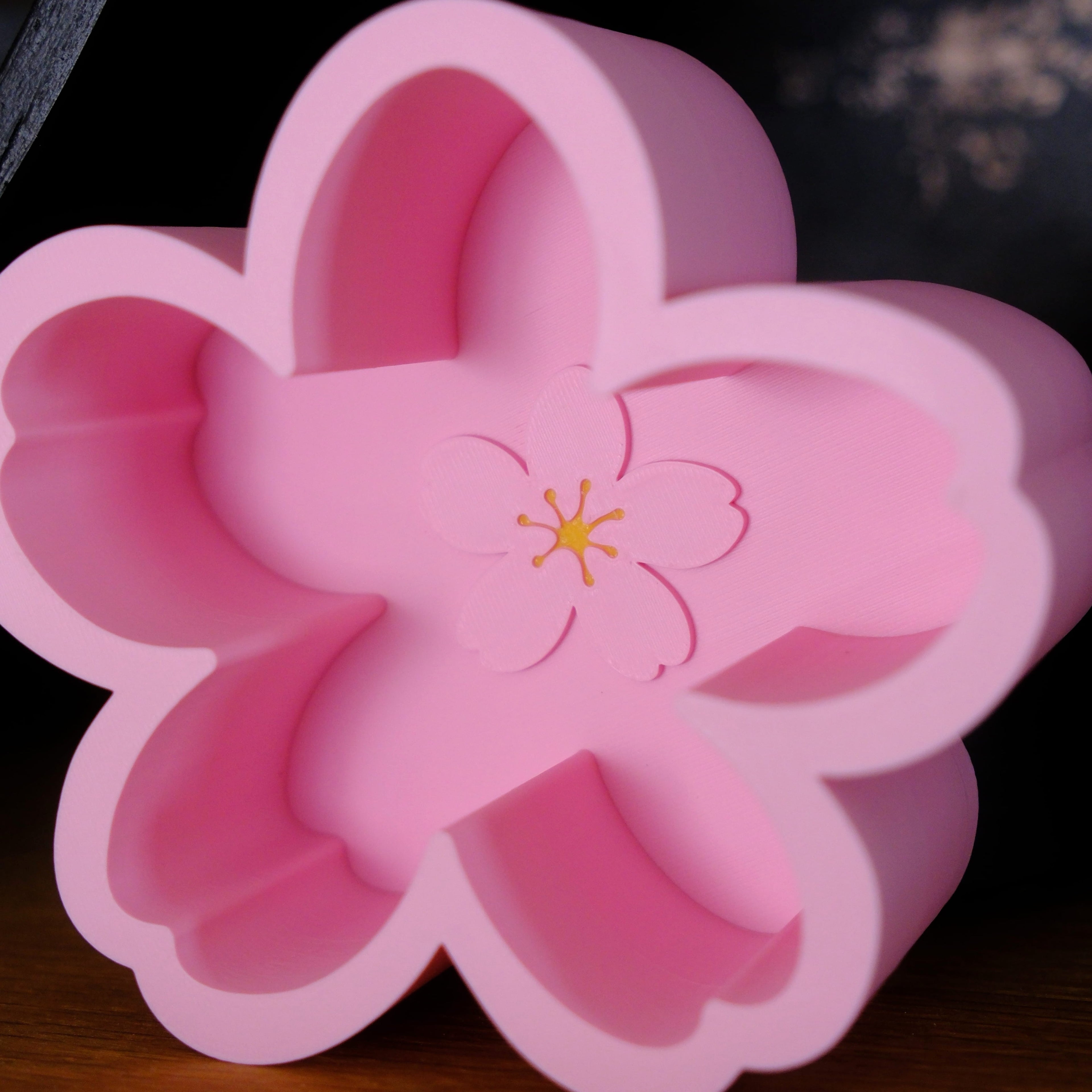 Mandelblüten Schmuckschale & Deko Aufsteller - Pfalz