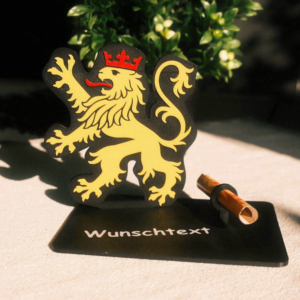 Personalisierbares Geldgeschenk Pfälzer Löwe – Geschenkidee für Pfälzer - Geschenk von den Pfälzer Löwen
