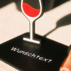 Personalisierbares Geldgeschenk Weinglas – Geschenkidee für Weinliebhaber aus der Pfalz - Geschenk von den Pfälzer Löwen