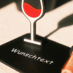 Personalisierbares Geldgeschenk Weinglas – Geschenkidee für Weinliebhaber aus der Pfalz - Geschenk von den Pfälzer Löwen