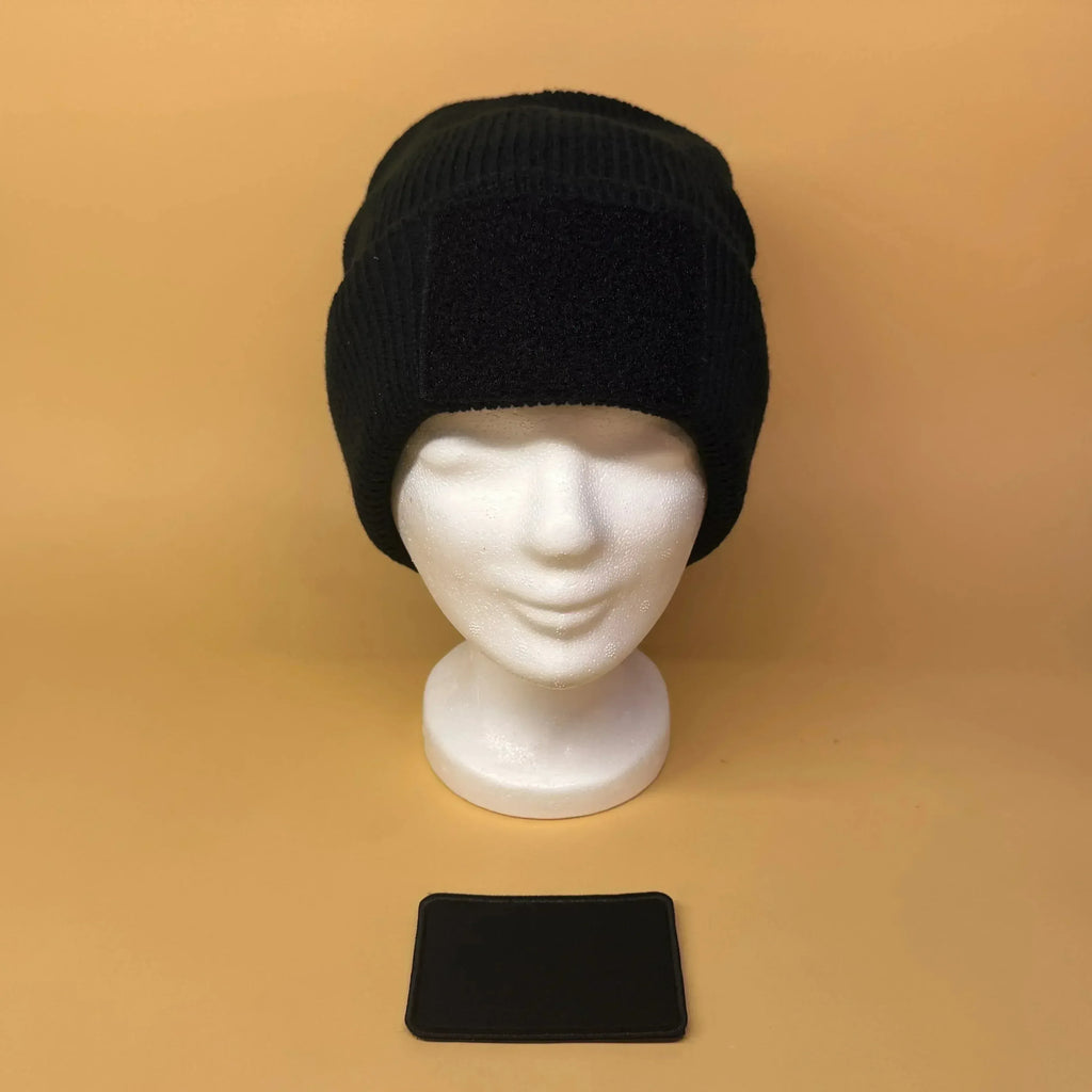 Beanie mit Klettfläche – Warm, flexibel & individuell kombinierbar - Pfälzer Löwen