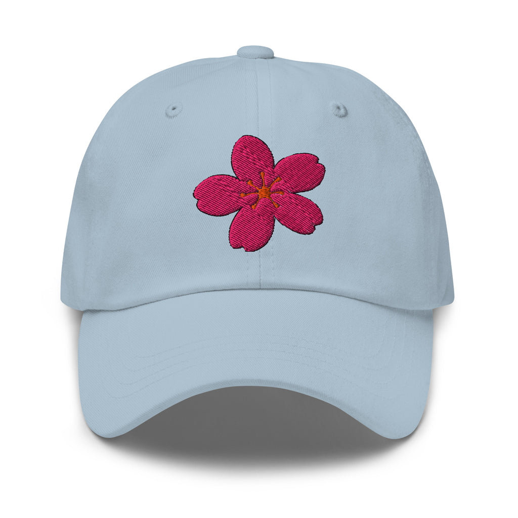 Mandelblüte Dad Cap - Pfälzer Löwen Kappe - Pfalz Mandelwochen - hell baby blau