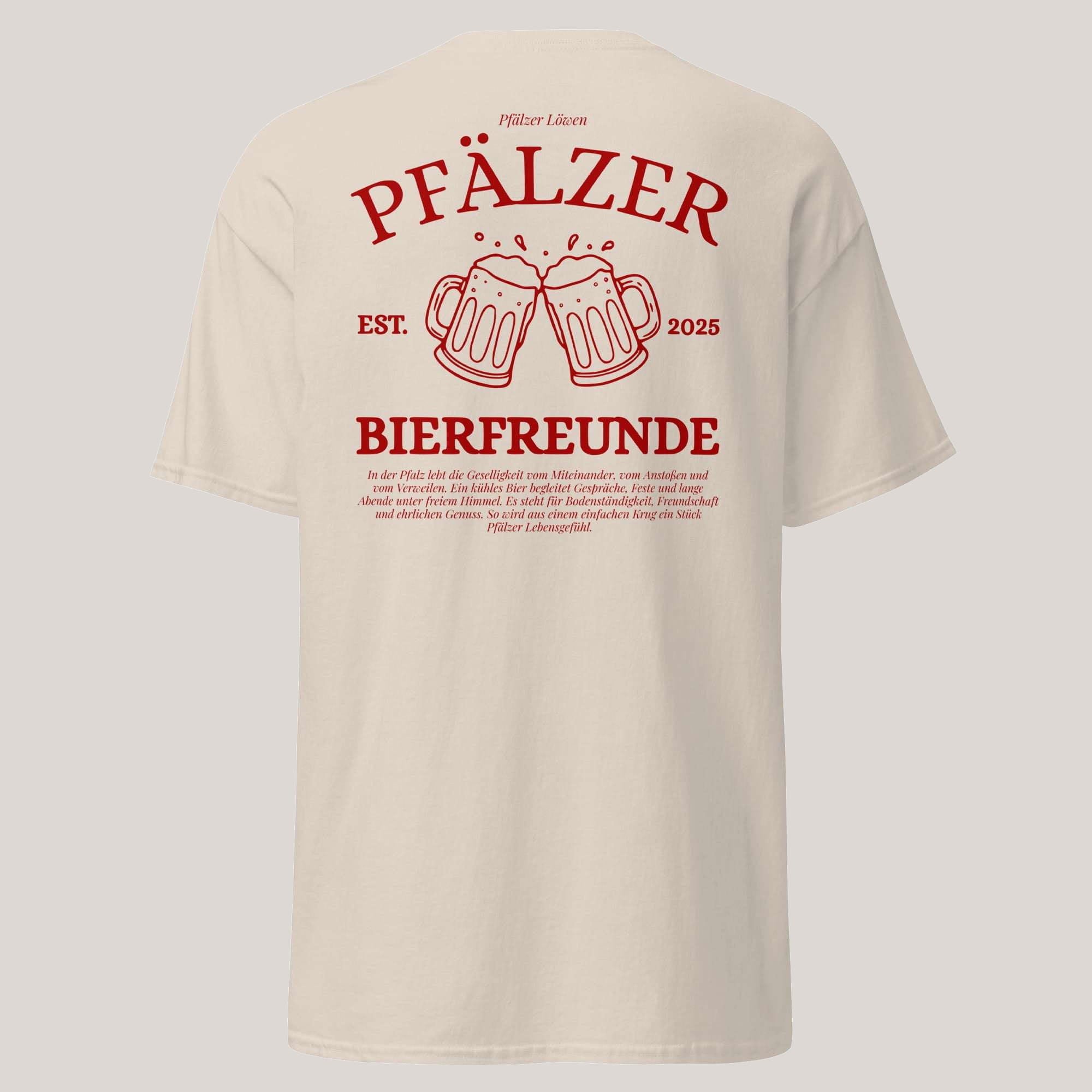 Pfälzer Bierfreunde Shirt Unisex | Bier aus der Pfalz T-Shirt | Pfälzer Löwen