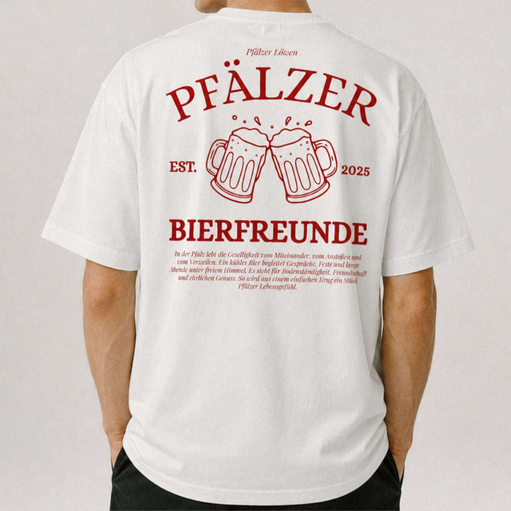 Pfälzer Bierfreunde Shirt Unisex | Bier aus der Pfalz T-Shirt | Pfälzer Löwen