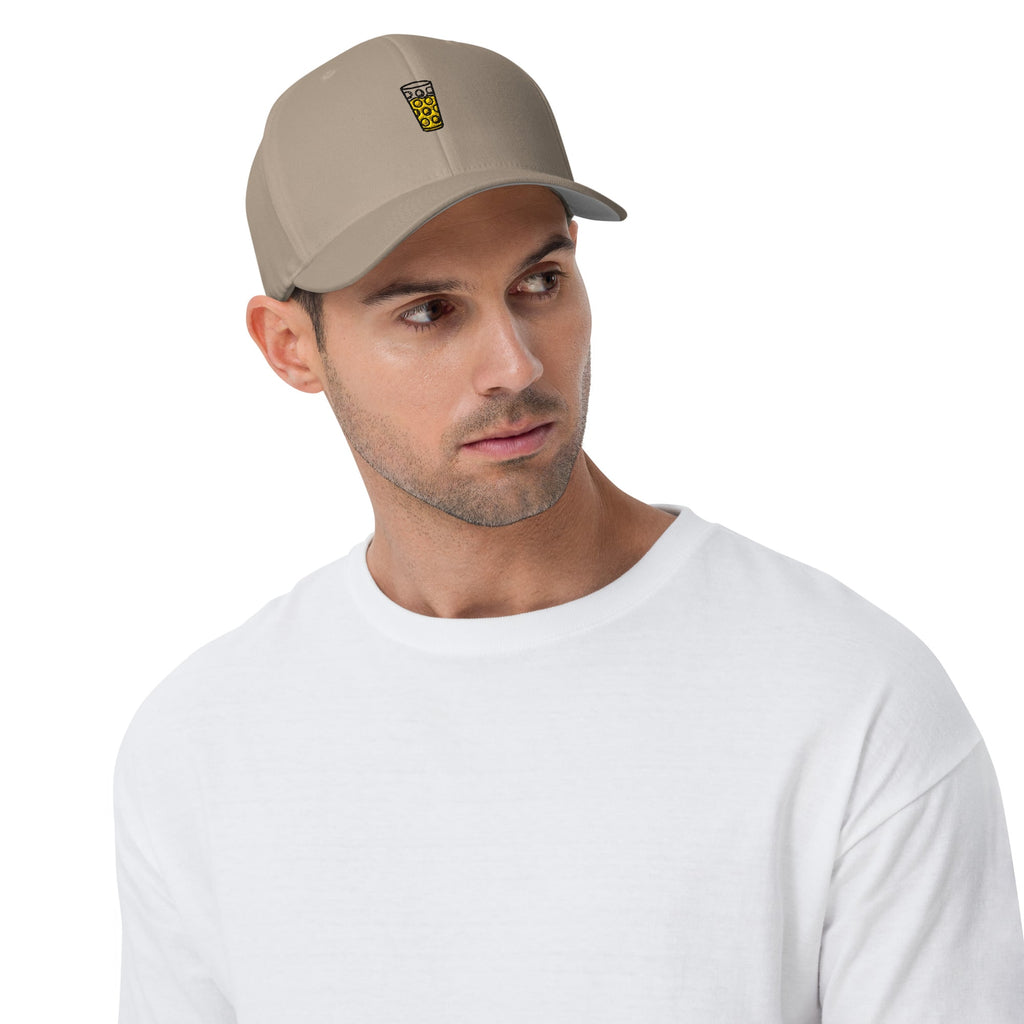 "Dubbeglas" Baseball Cap mit Schweißband