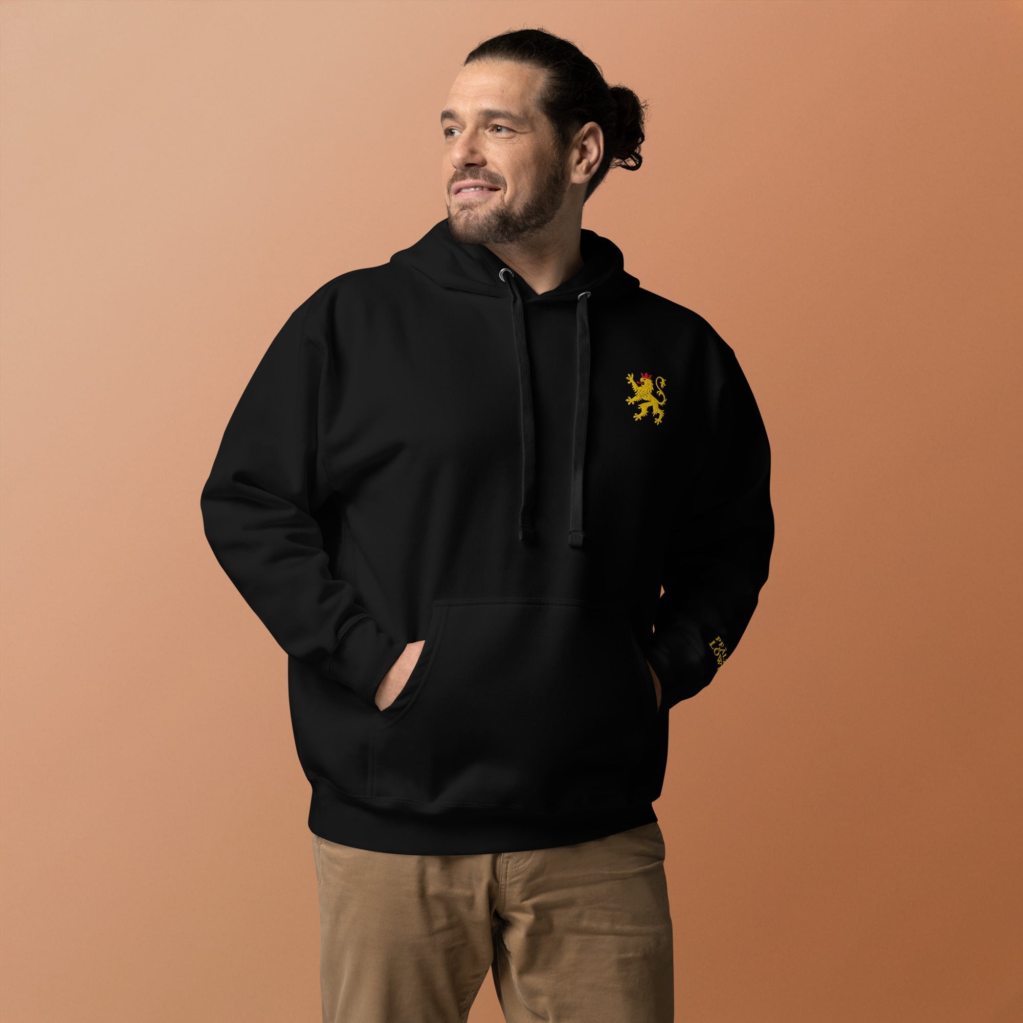 "Pfälzer Löwe" Stick Hoodie Unisex