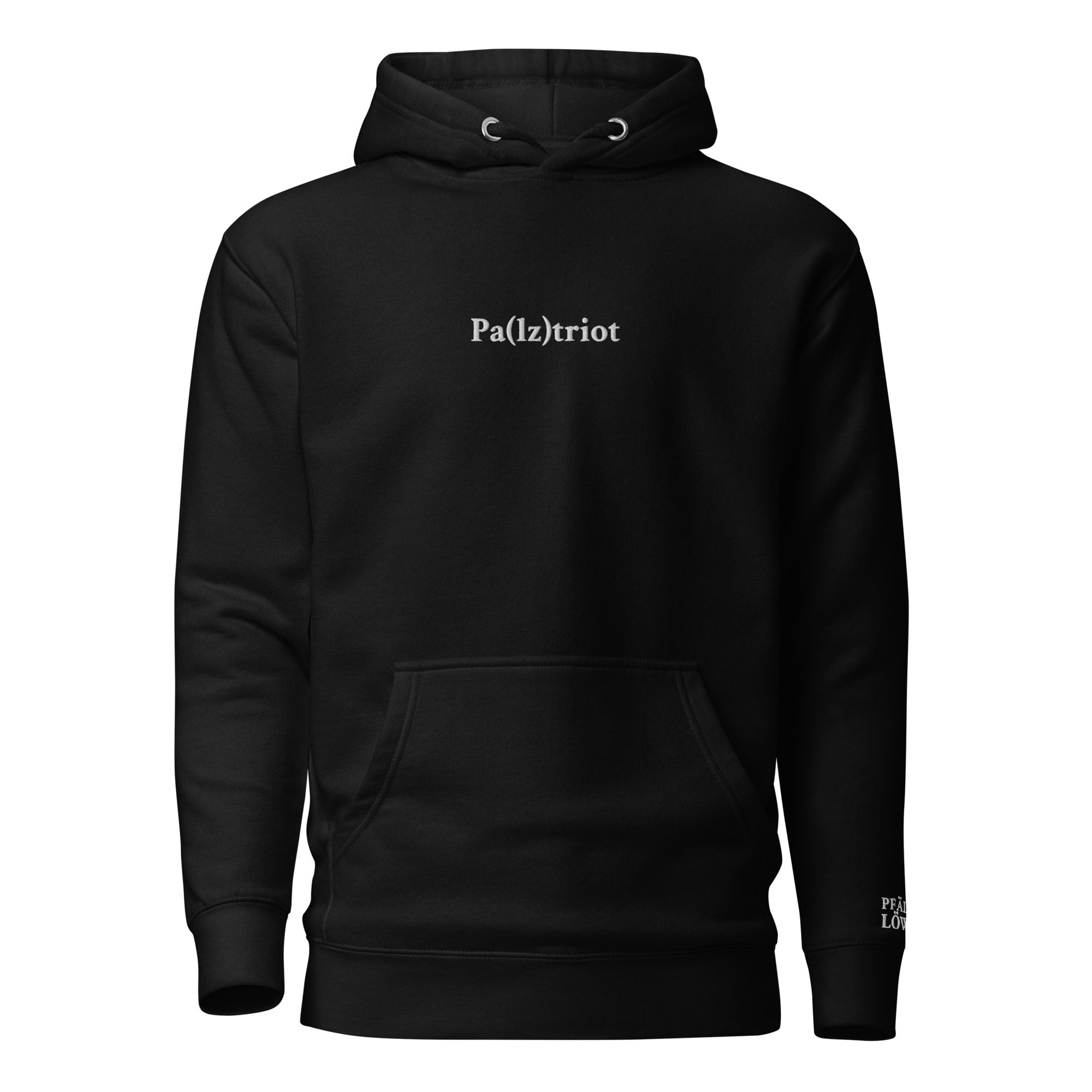Gestickter "Pa(lz)triot" Hoodie Unisex
