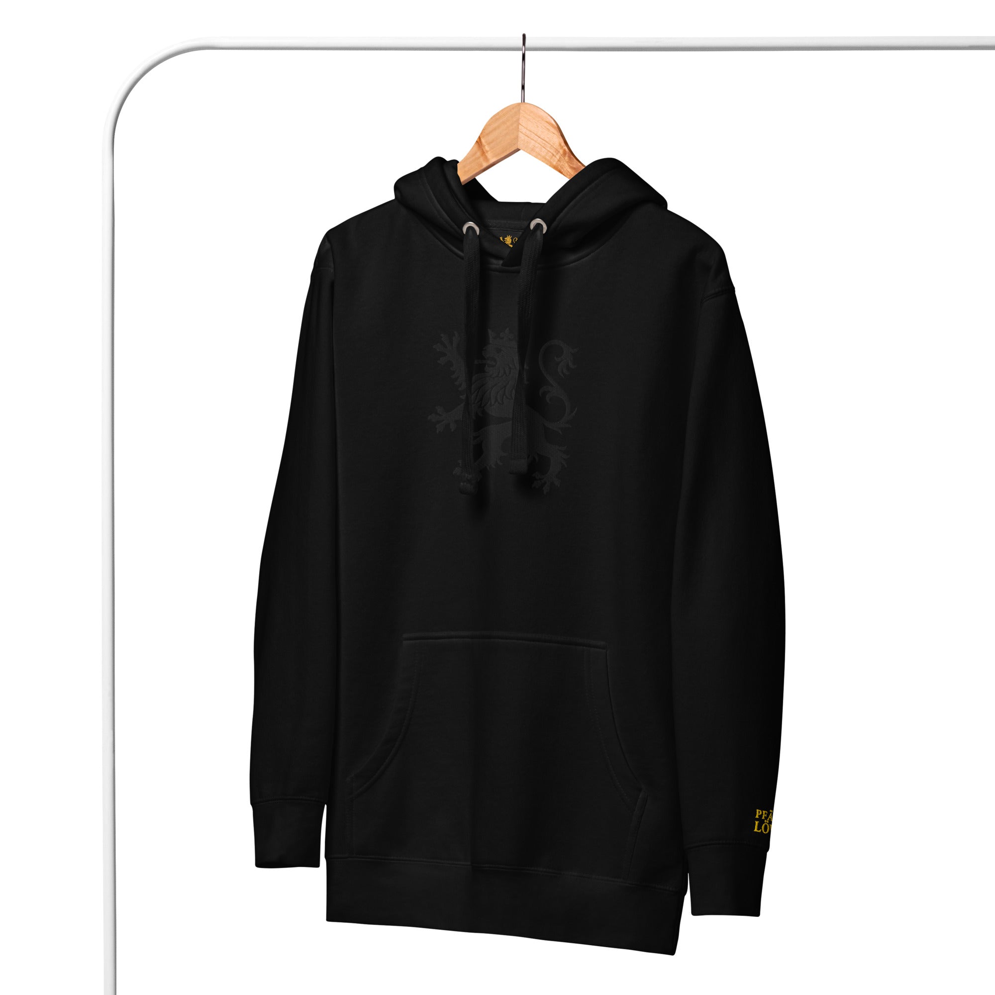 Pfälzer Löwe Schlichter Stick Hoodie Unisex