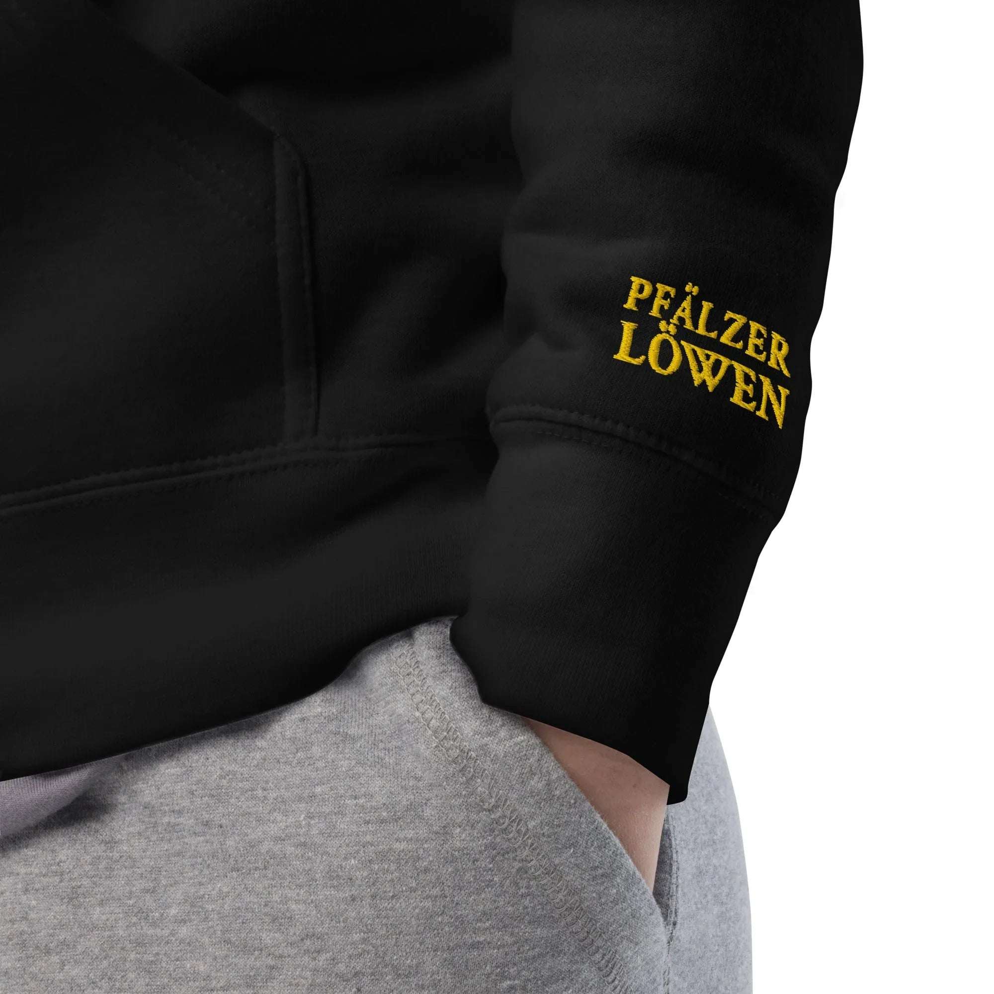 "Pfälzer Löwe" Stick Hoodie Unisex - Pfälzer Löwen