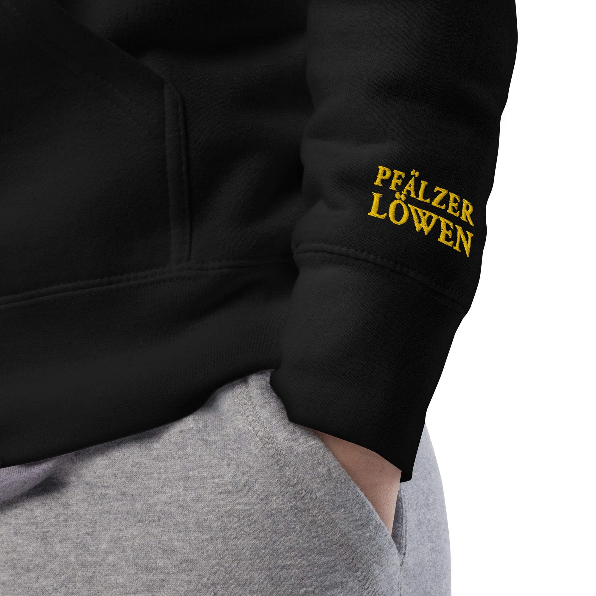 "Pfälzer Löwe" Stick Hoodie Unisex