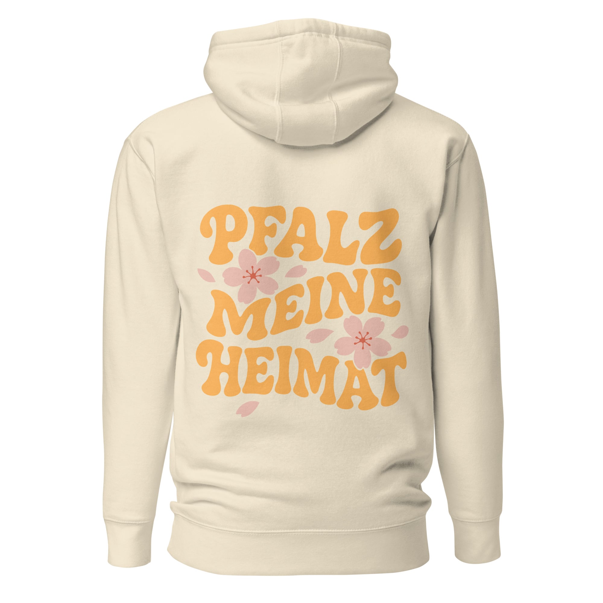 "Pfalz - Meine Heimat" Mandelblüten Hoodie Unisex
