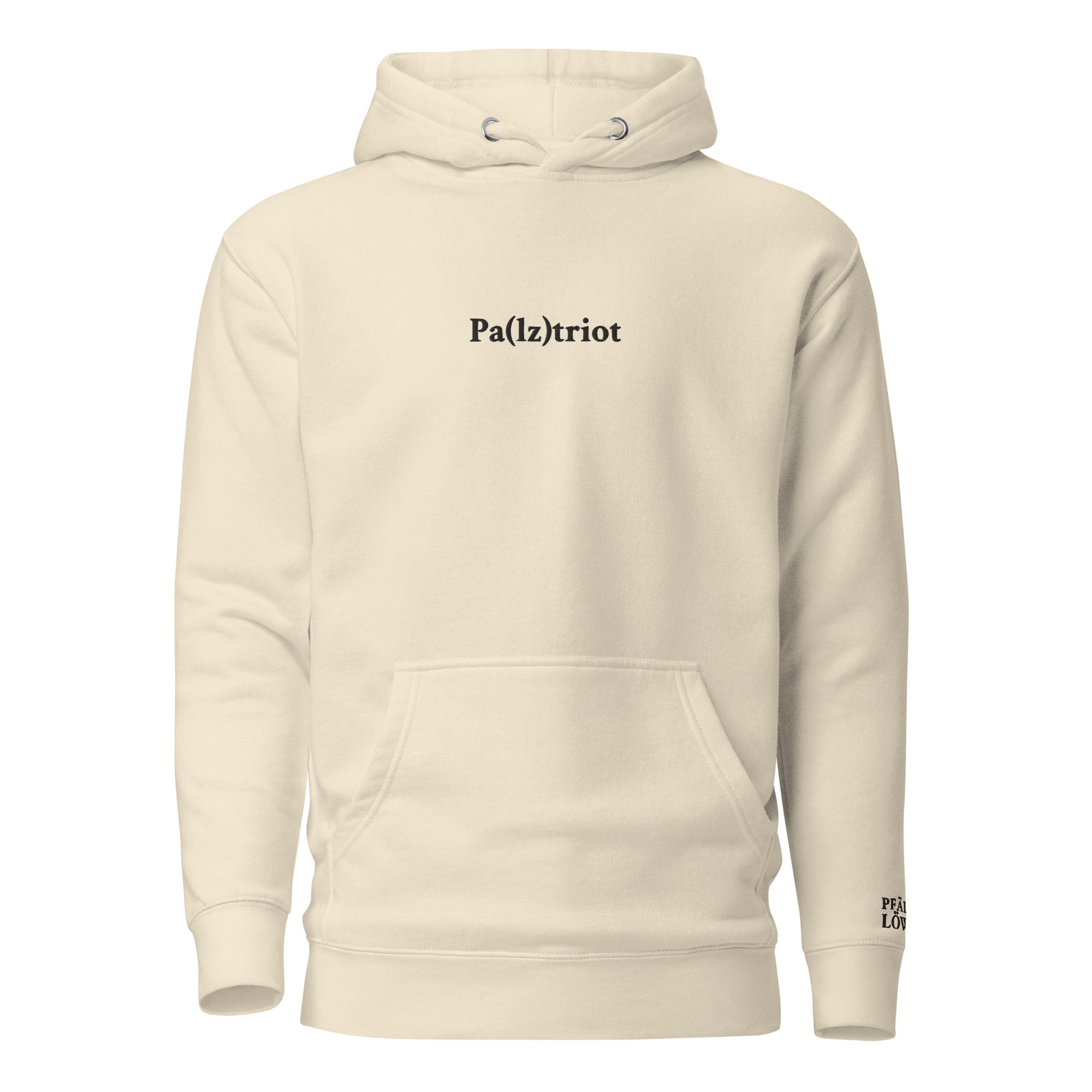 Gestickter "Pa(lz)triot" Hoodie Unisex