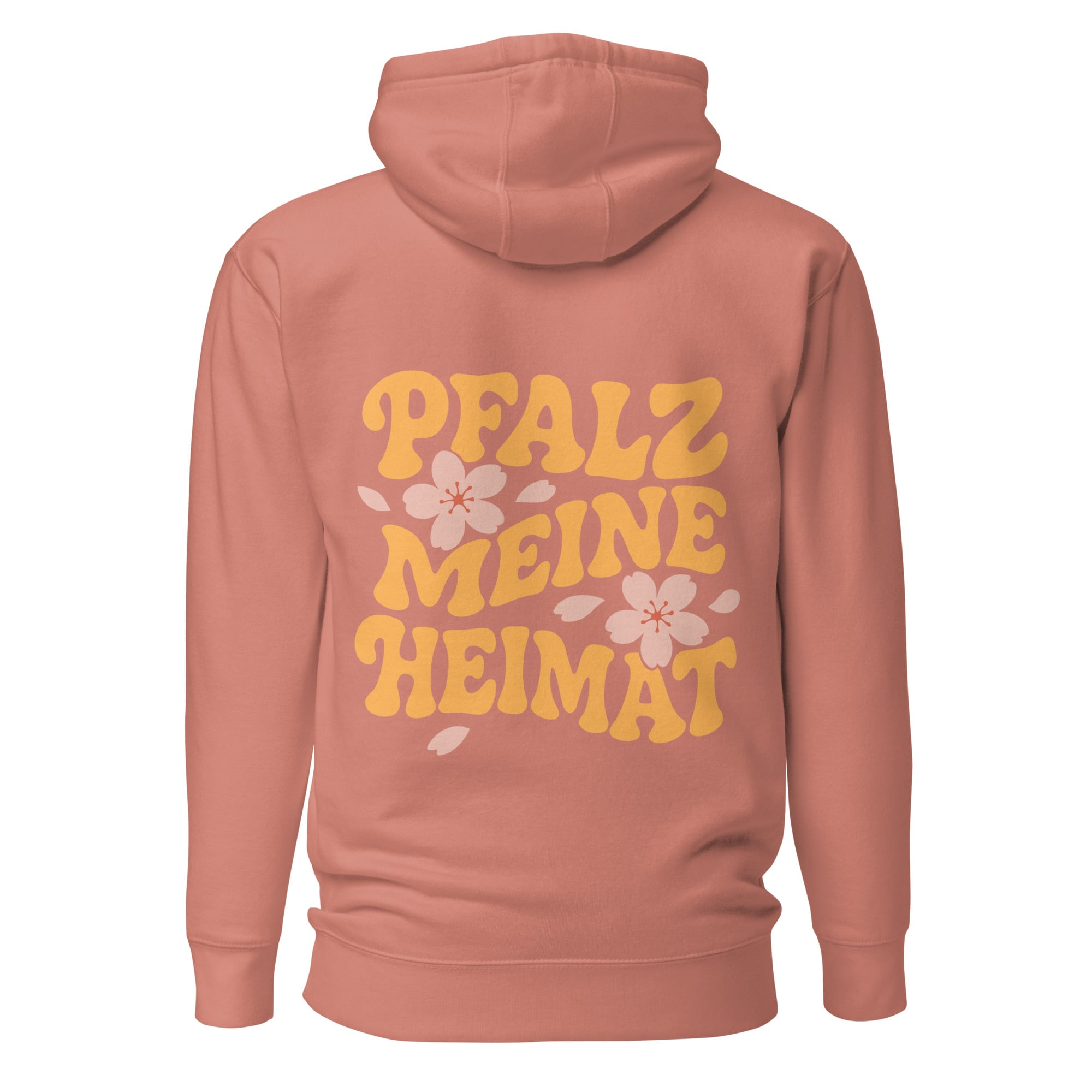 "Pfalz - Meine Heimat" Mandelblüten Hoodie Unisex