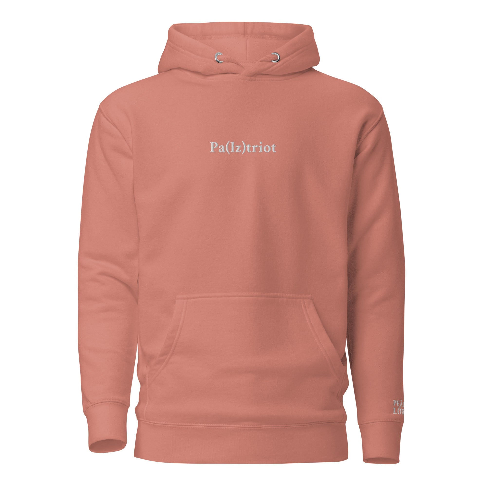 Gestickter "Pa(lz)triot" Hoodie Unisex
