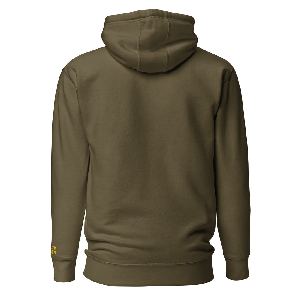 Gesticktes "Dubbeglas" Hoodie Unisex