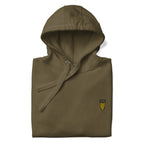 Gesticktes "Dubbeglas" Hoodie Unisex