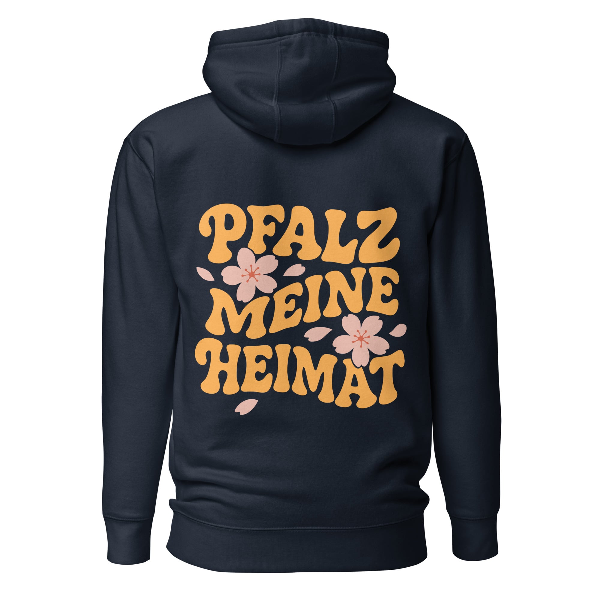 "Pfalz - Meine Heimat" Mandelblüten Hoodie Unisex