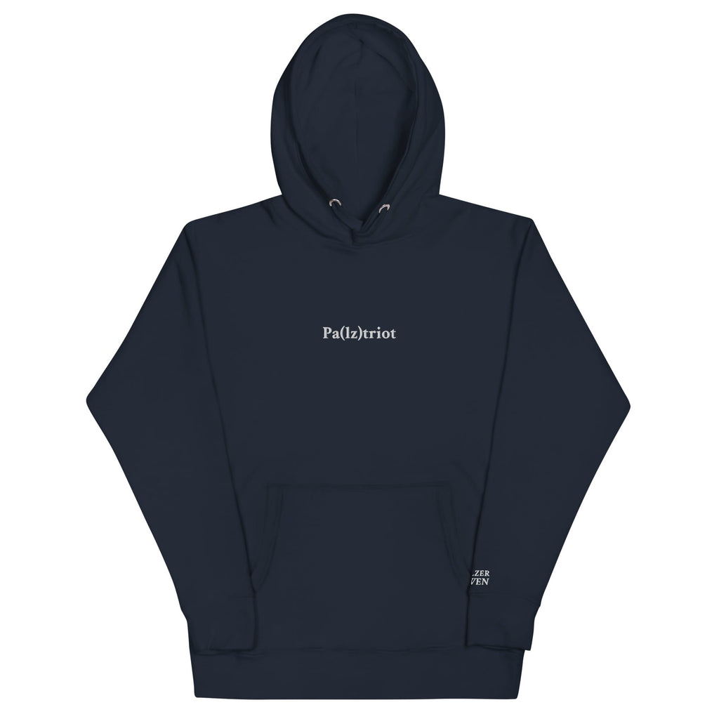 Gestickter "Pa(lz)triot" Hoodie Unisex