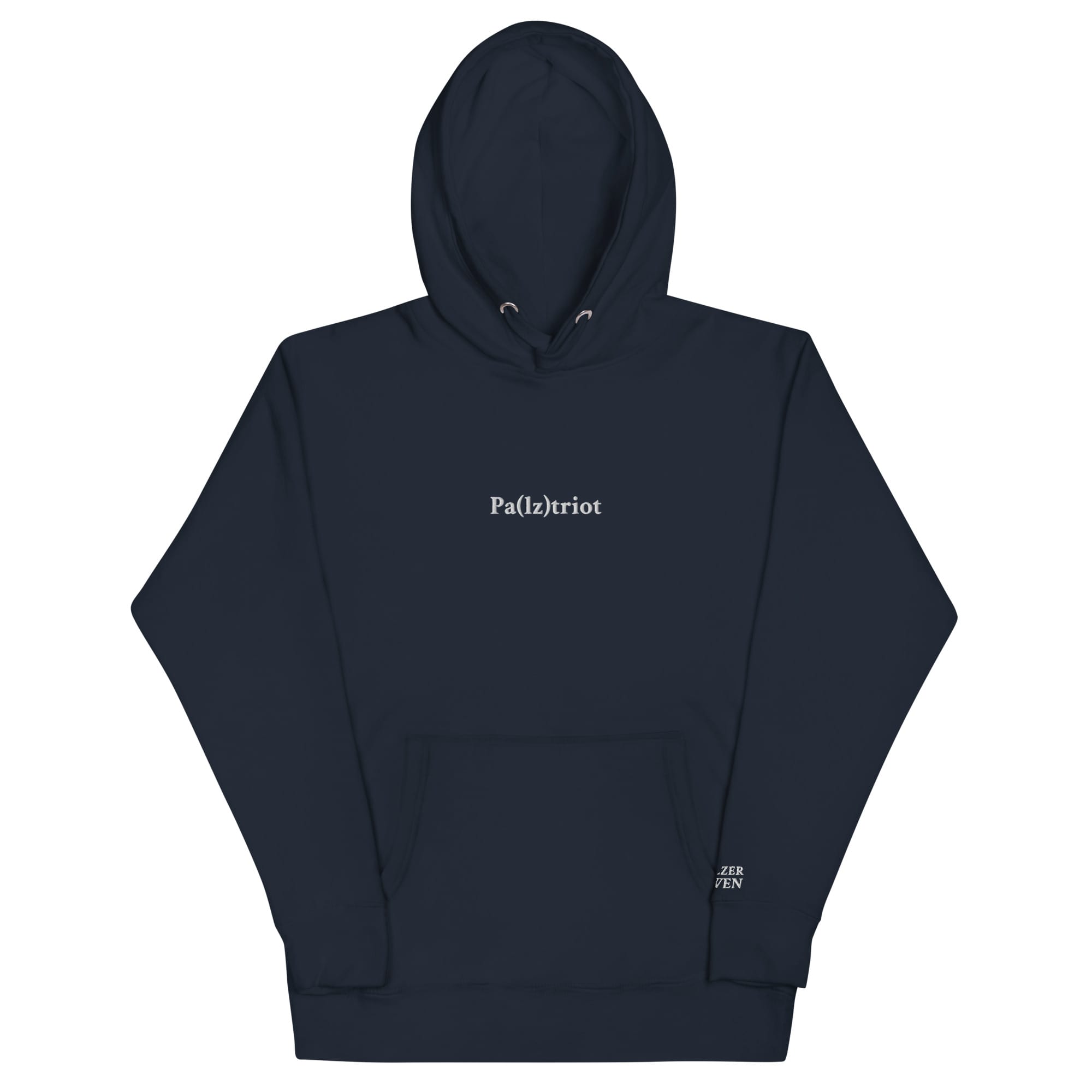 Gestickter "Pa(lz)triot" Hoodie Unisex