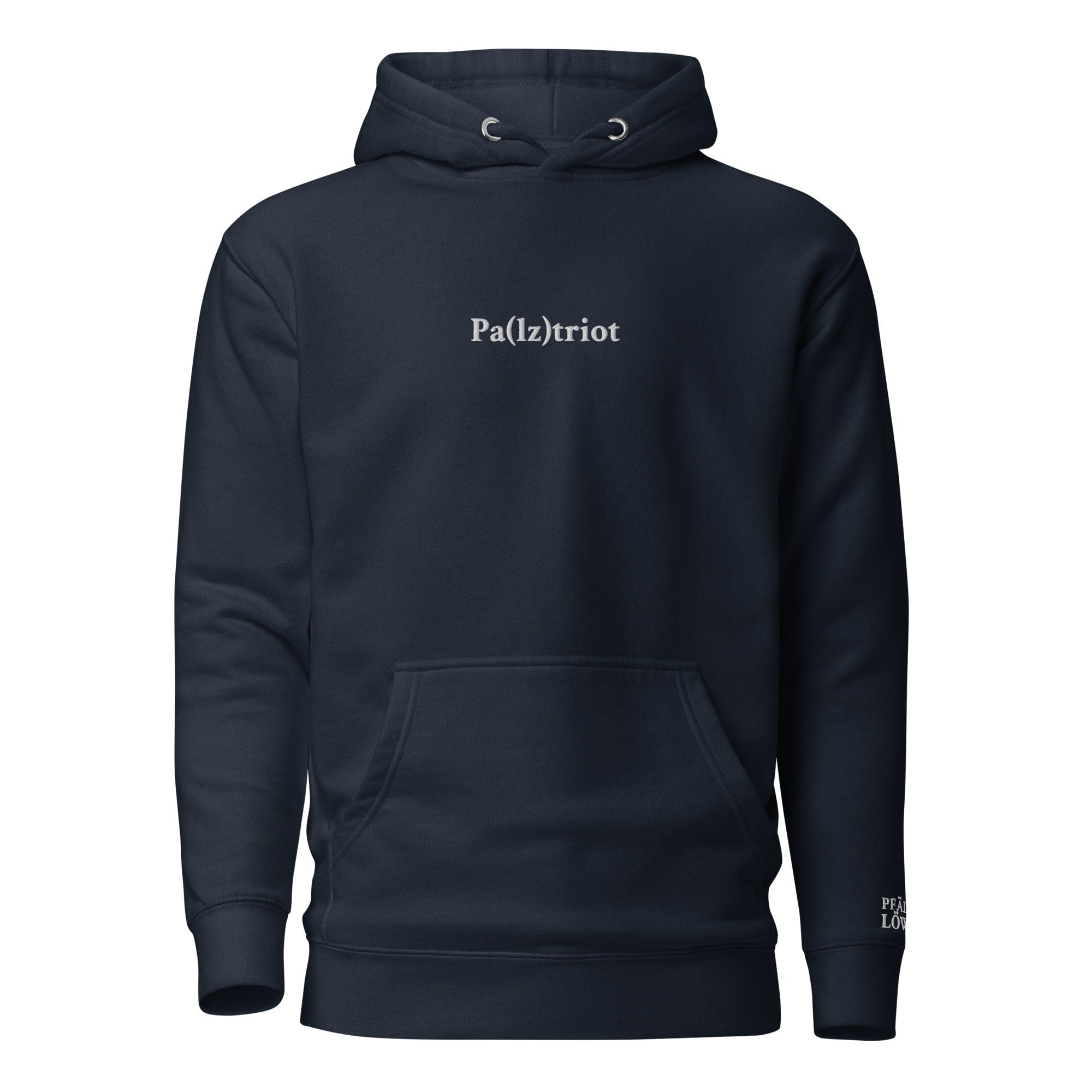 Gestickter "Pa(lz)triot" Hoodie Unisex
