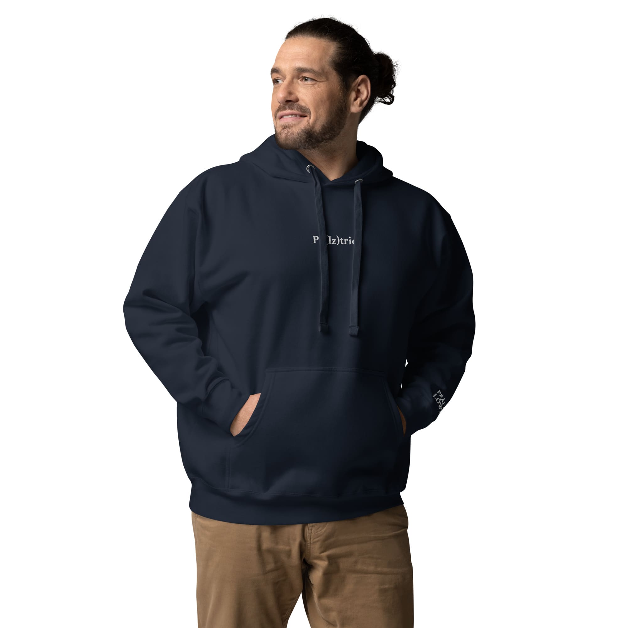 Gestickter "Pa(lz)triot" Hoodie Unisex