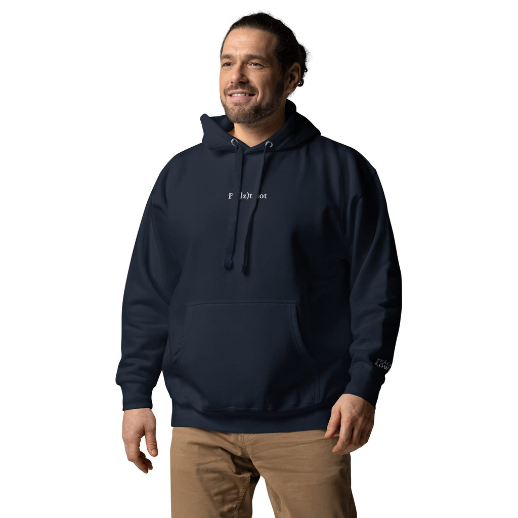 Gestickter "Pa(lz)triot" Hoodie Unisex