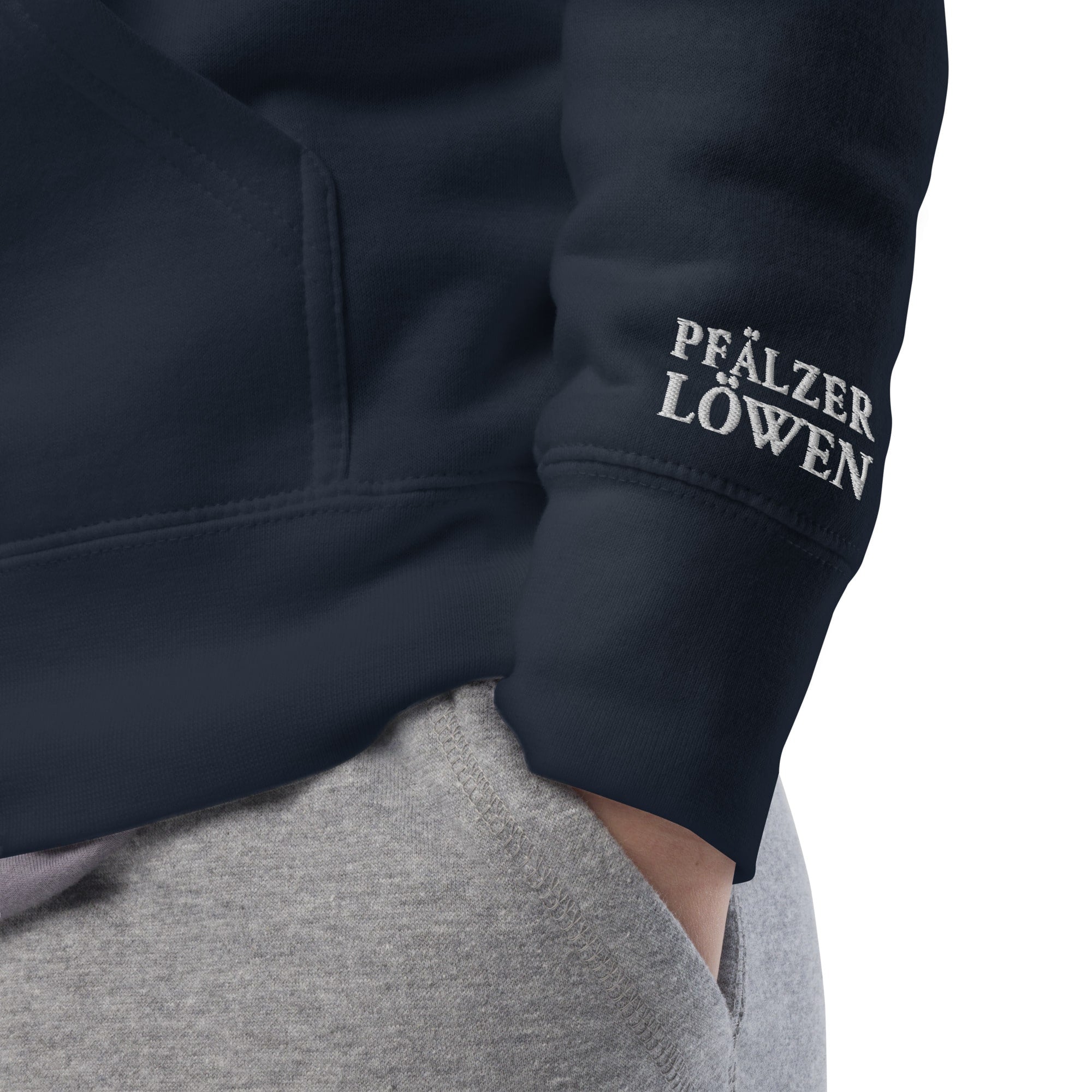 Gestickter "Pa(lz)triot" Hoodie Unisex