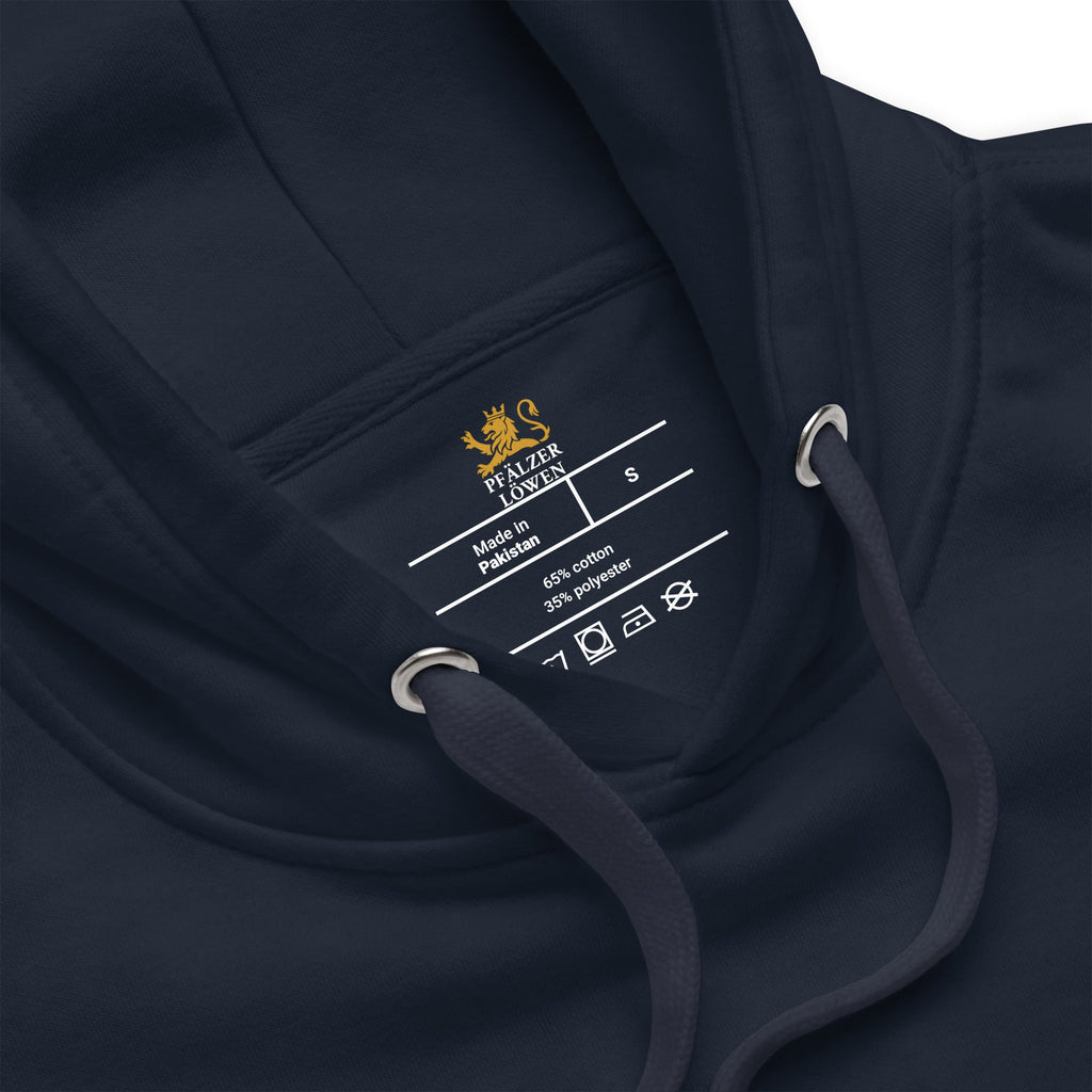 "Pfälzer Löwe" Backprint Hoodie Unisex