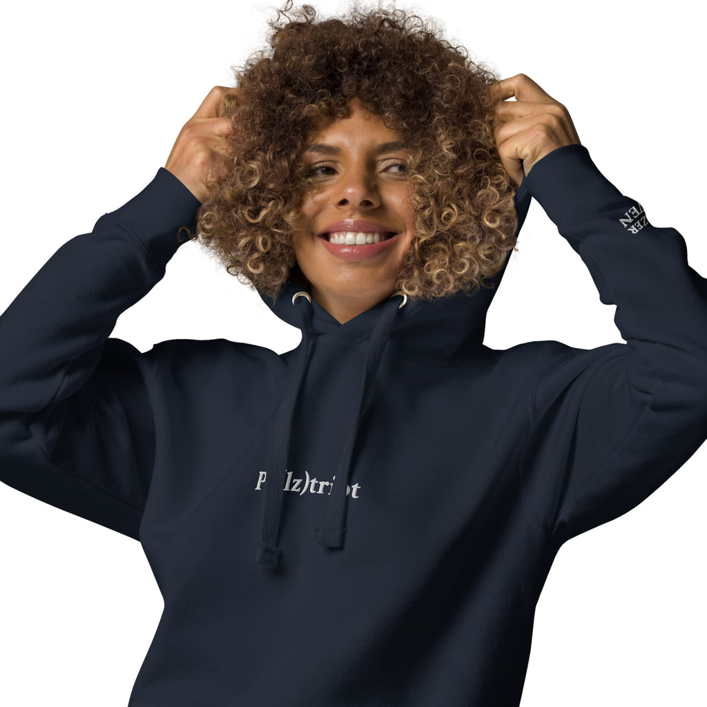 Gestickter "Pa(lz)triot" Hoodie Unisex