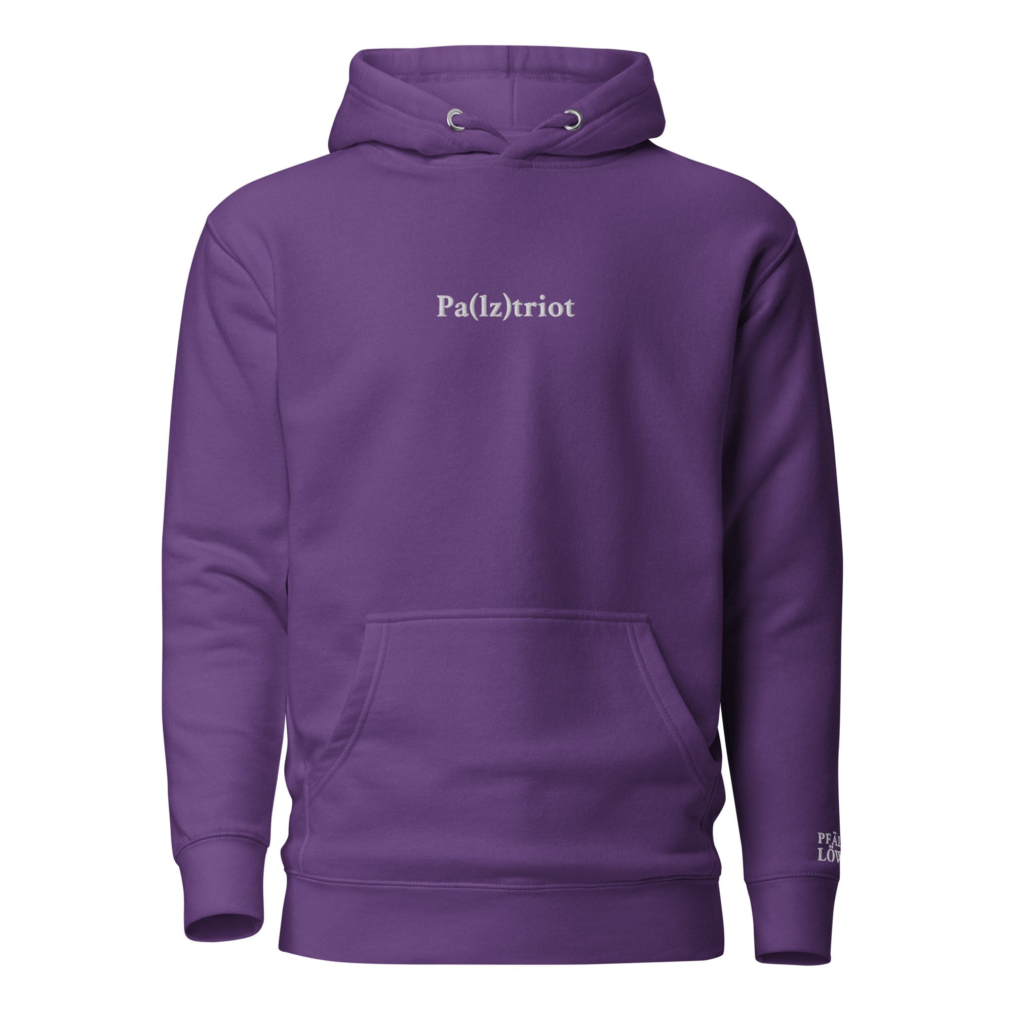 Gestickter "Pa(lz)triot" Hoodie Unisex