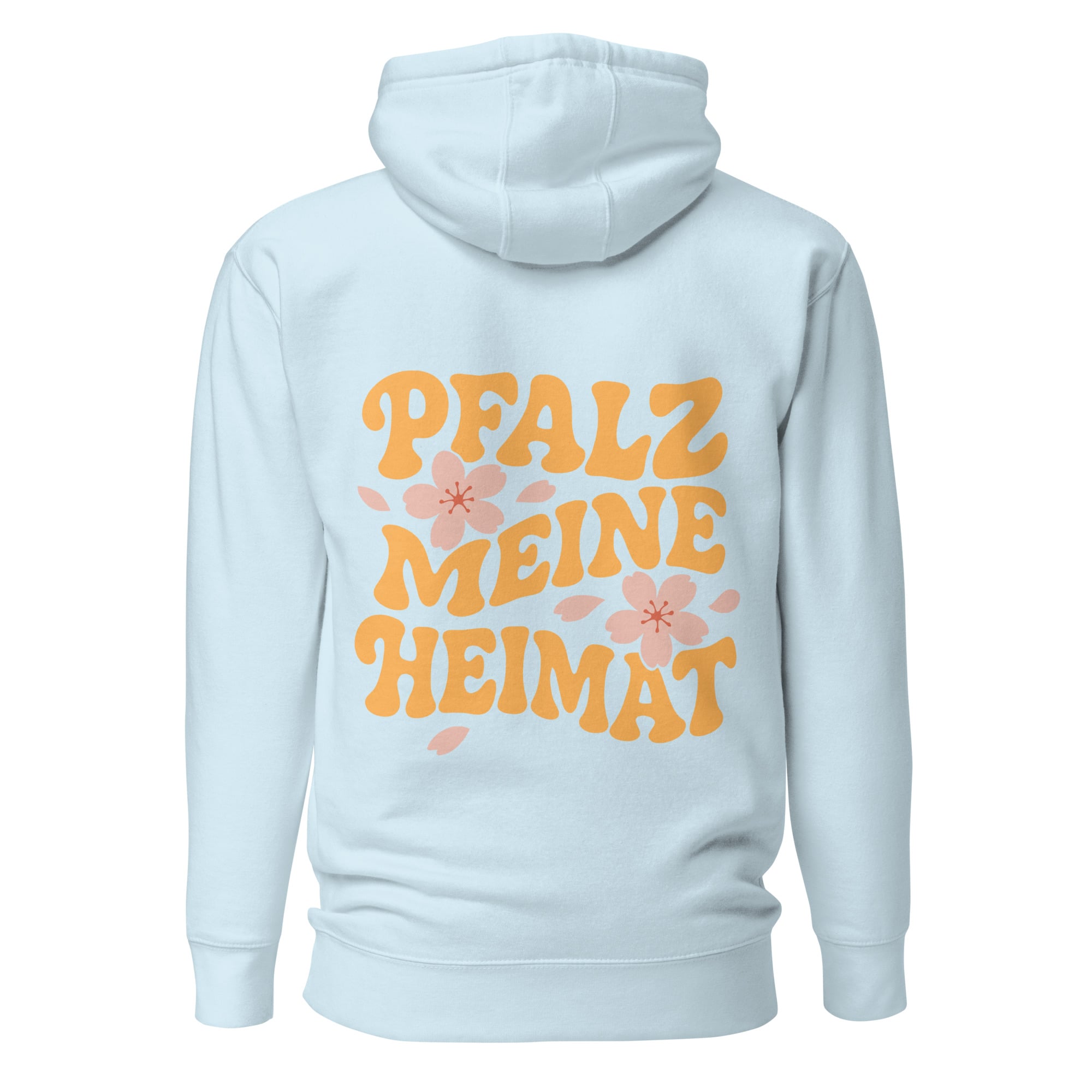 "Pfalz - Meine Heimat" Mandelblüten Hoodie Unisex