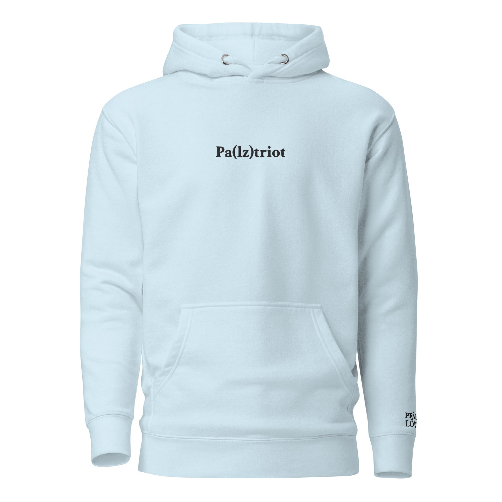 Gestickter "Pa(lz)triot" Hoodie Unisex