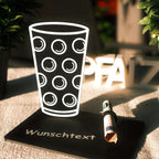 Personalisierbares Geldgeschenk Dubbeglas – Geschenkidee für Weinliebhaber aus der Pfalz - Geschenk Pfälzer Löwen