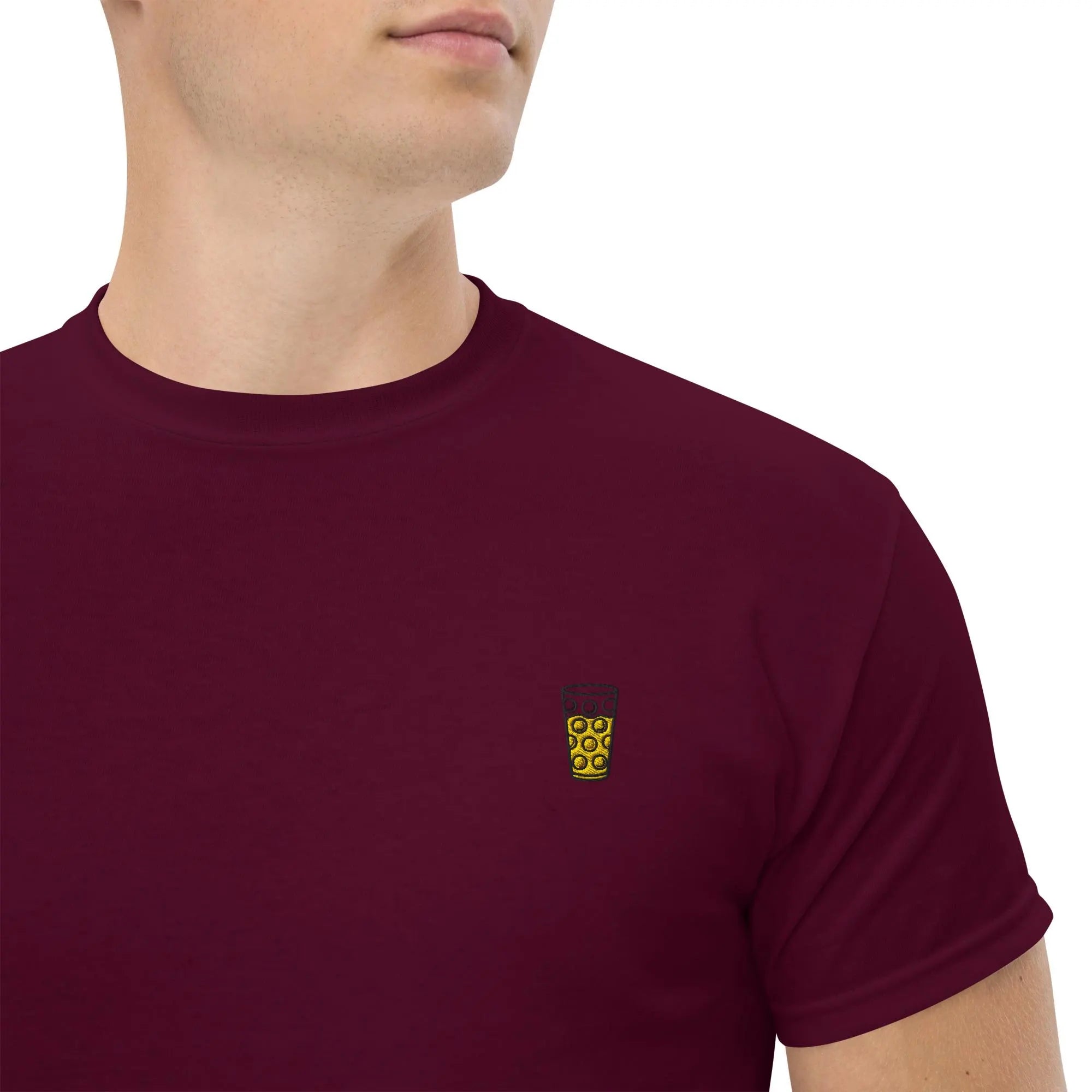 Gesticktes Dubbeglas Shirt Unisex – besticktes Pfalz T-Shirt