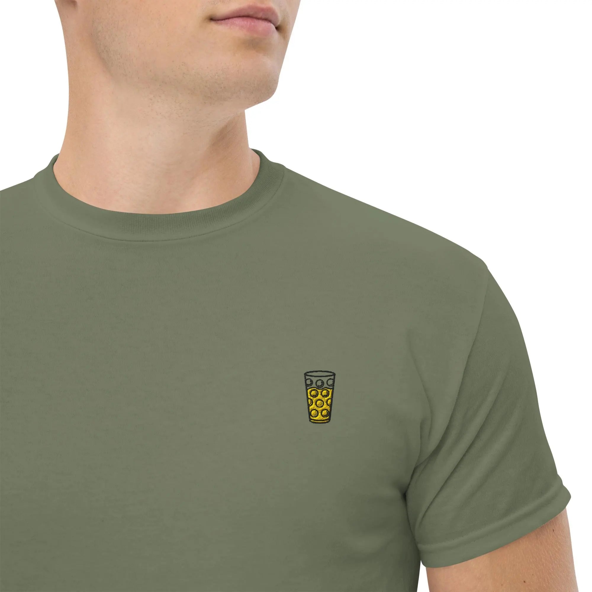 Gesticktes Dubbeglas Shirt Unisex – besticktes Pfalz T-Shirt