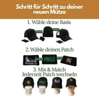 Beanie mit Klettfläche – Warm, flexibel & individuell kombinierbar