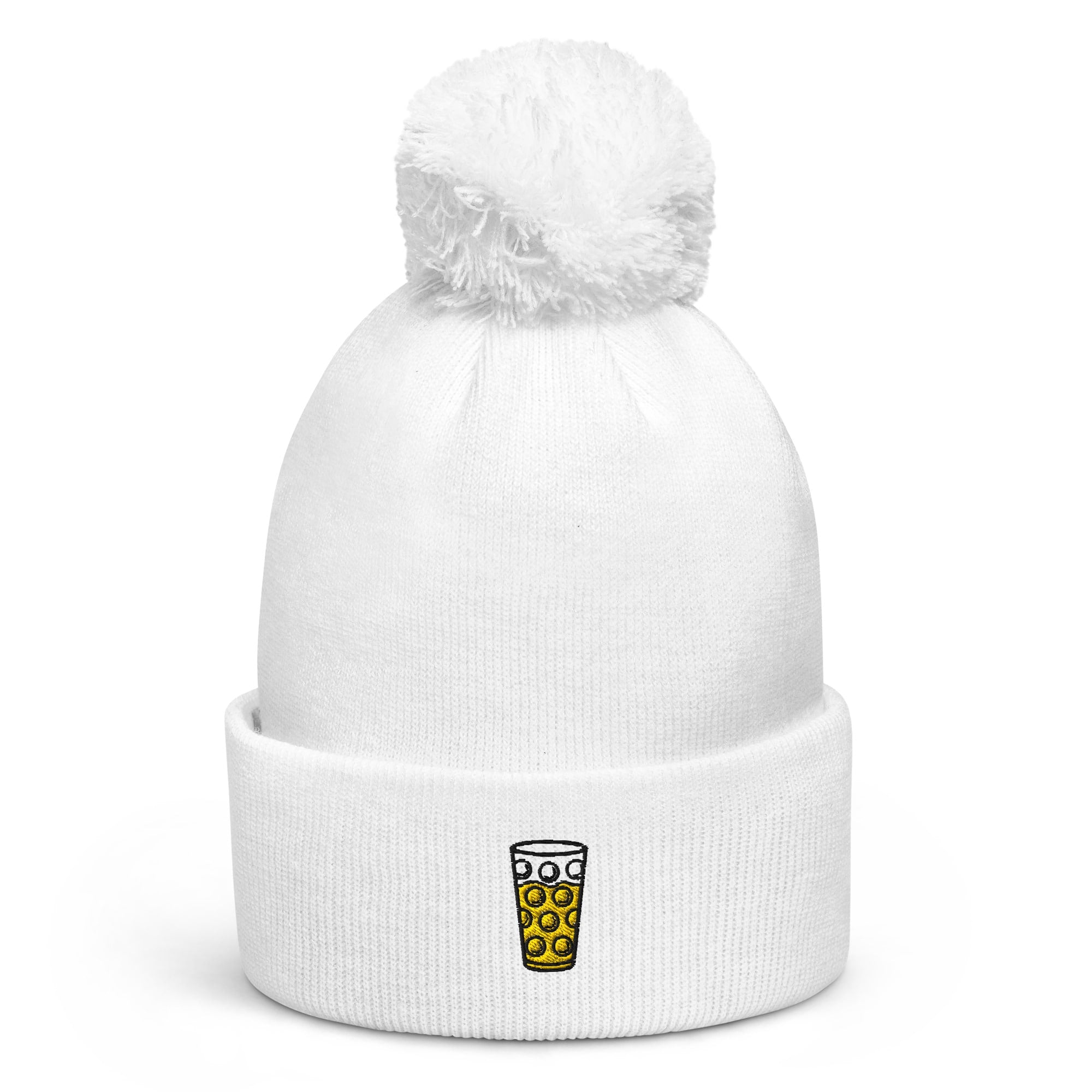 "Dubbeglas" Bommelmütze