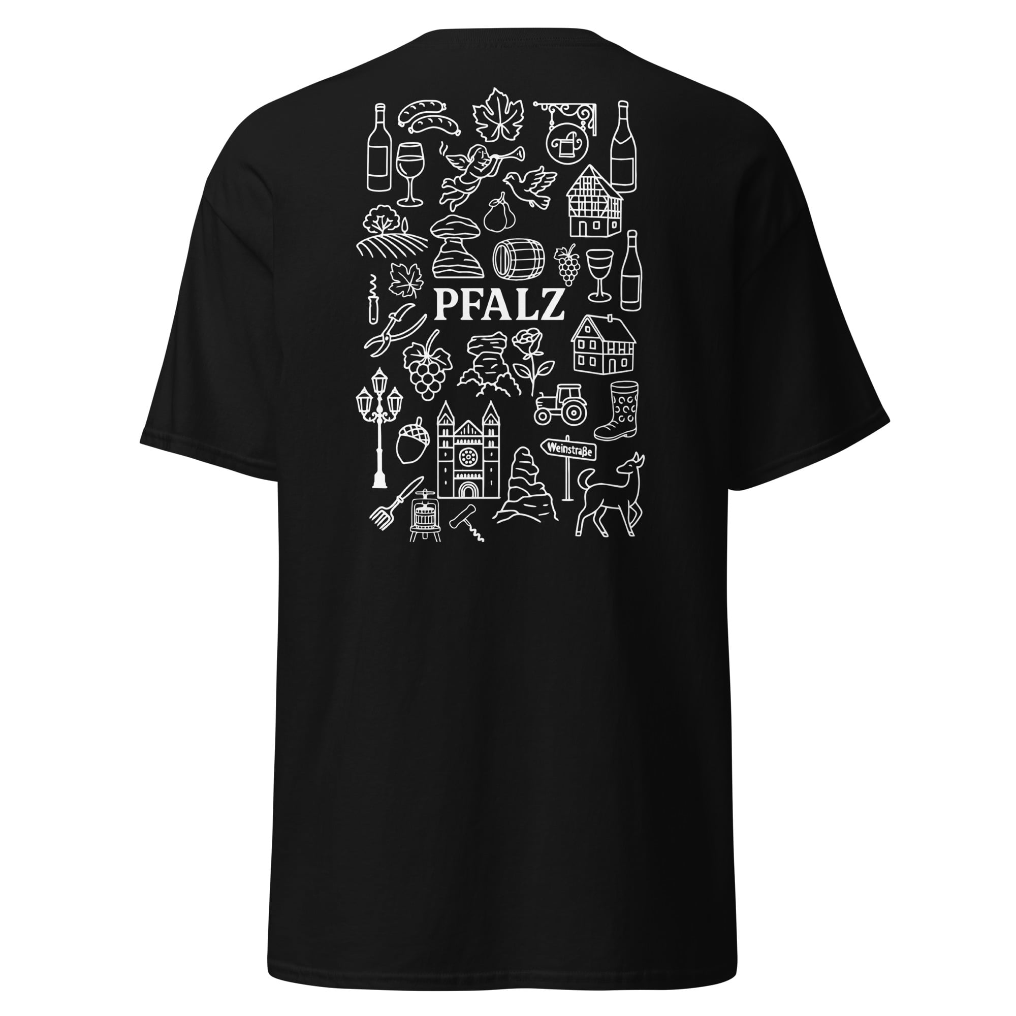 "Pfalz" Icons Backprint Shirt Unisex