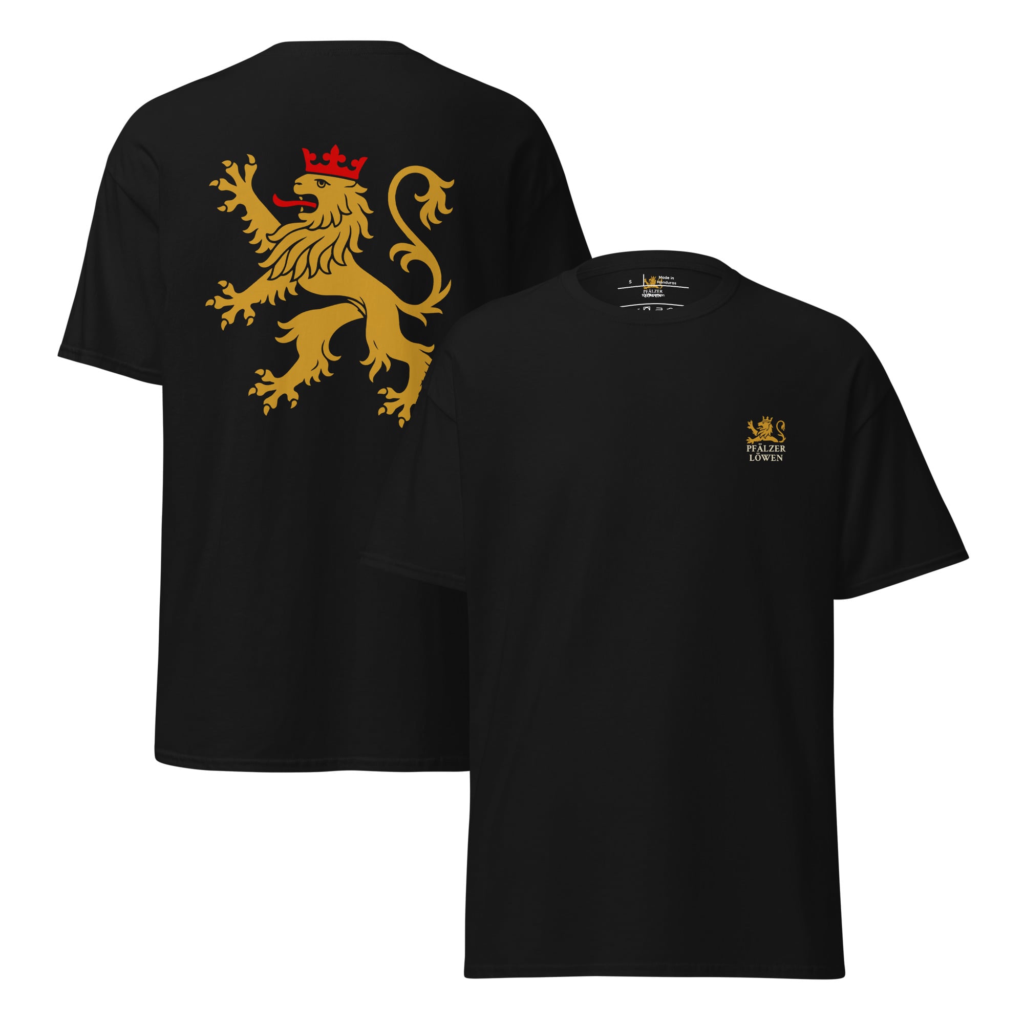 "Pfälzer Löwe" Backprint Shirt Unisex