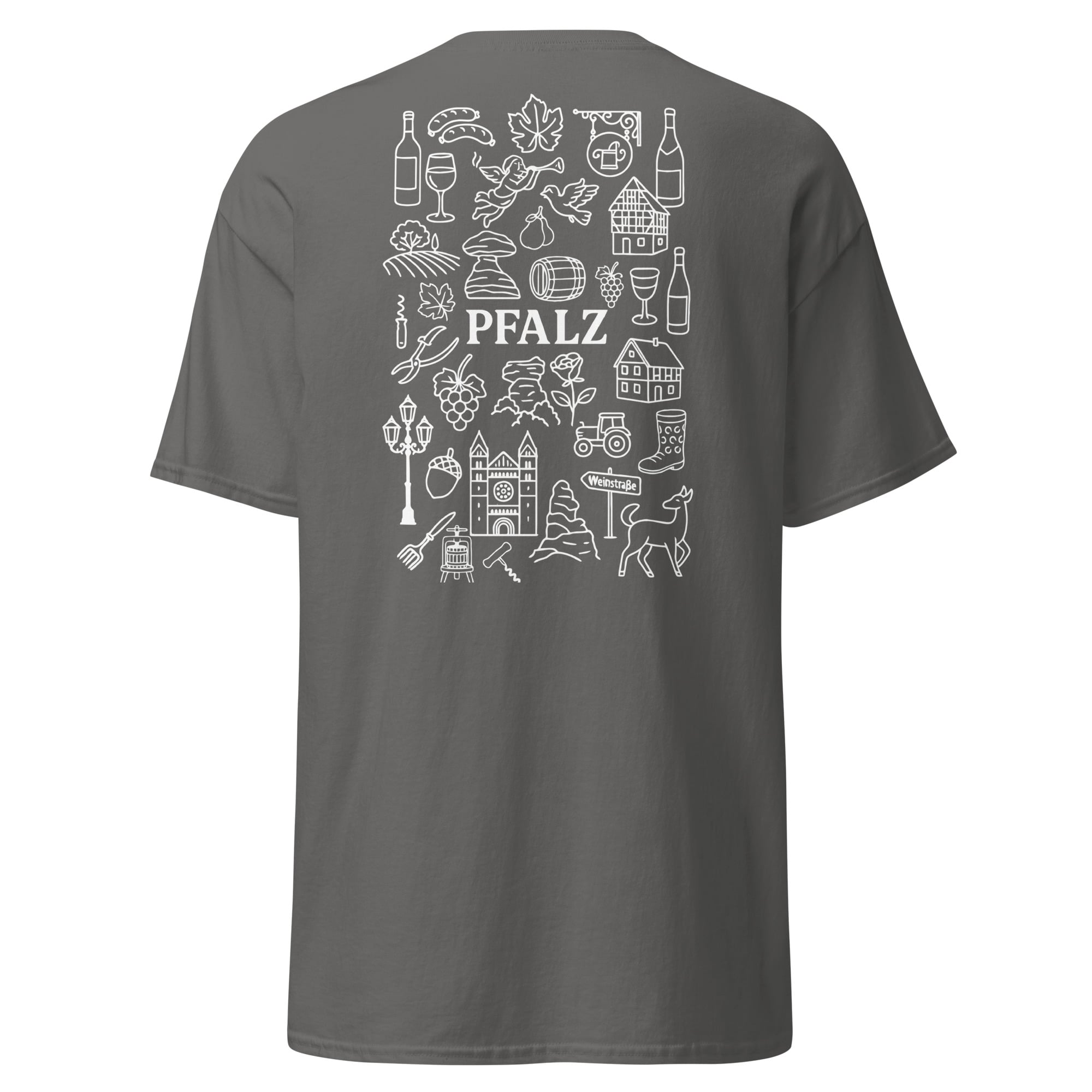 "Pfalz" Icons Backprint Shirt Unisex