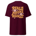 "Pfalz - Meine Heimat" Mandelblüten Shirt Unisex - Pfälzer Löwen